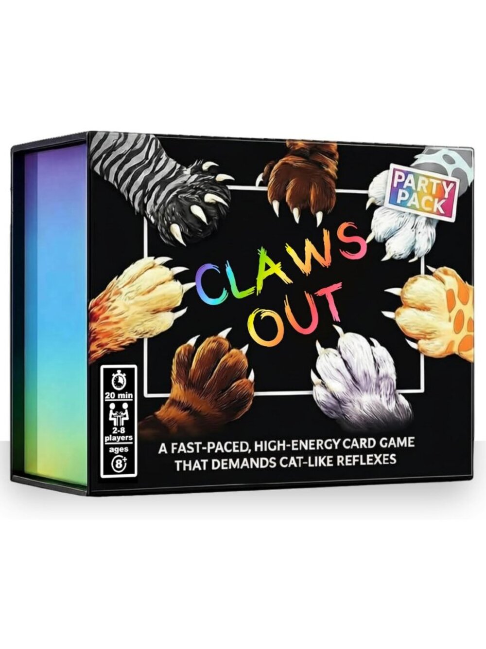 Fun Cat Card Game - Hilarious Matching & Stacking Game for Cat Lovers, Ages 8